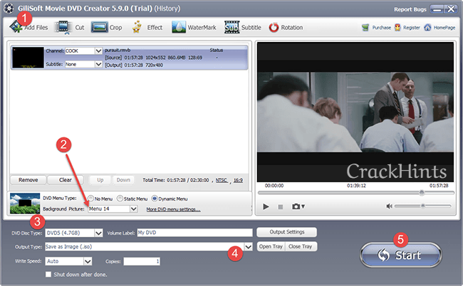 GiliSoft Movie DVD Creator Free Download 2025