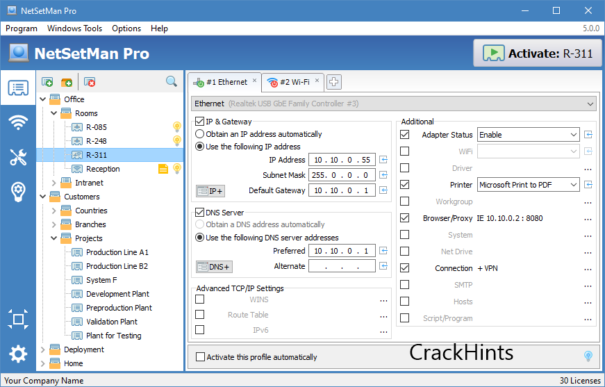 NetSetMan Pro Free