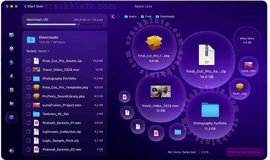 CleanMyMac X Free Download Full Version 2026 User Interface Displaying System Cleanup